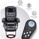 preview thumbnail 34 of 50, MCombo Set of 2 Swivel Recliner with Ottoman, Vibration Massage Lumbar Pillow