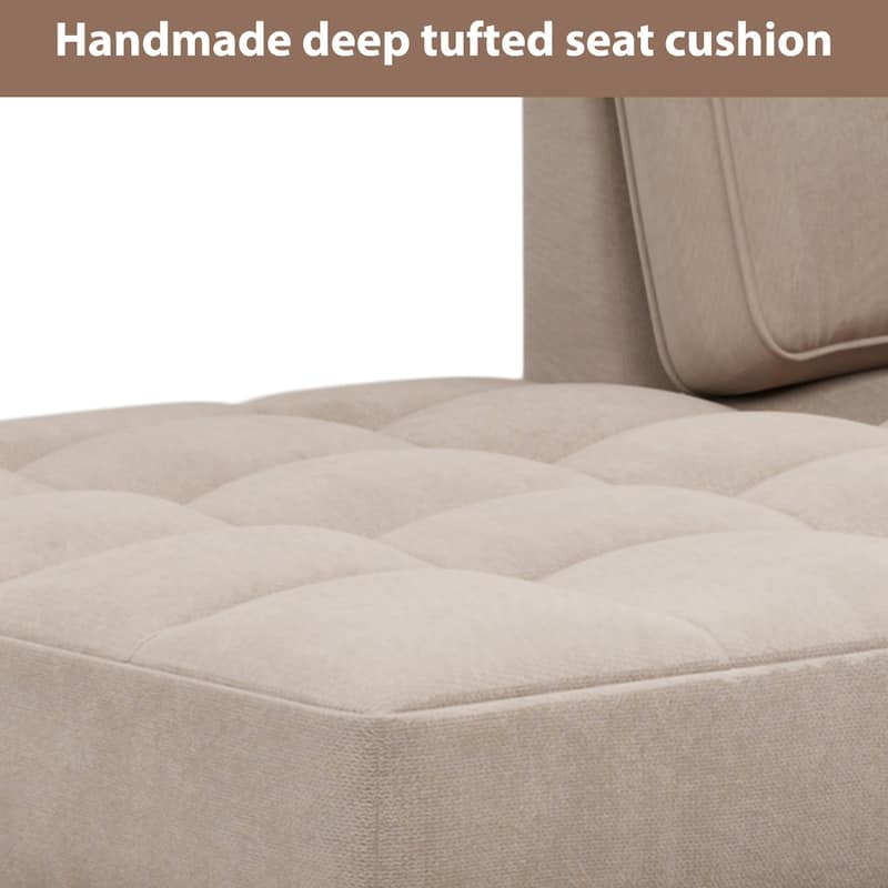 64" Fabric Chaise Lounge - 64.00" x 31.50"