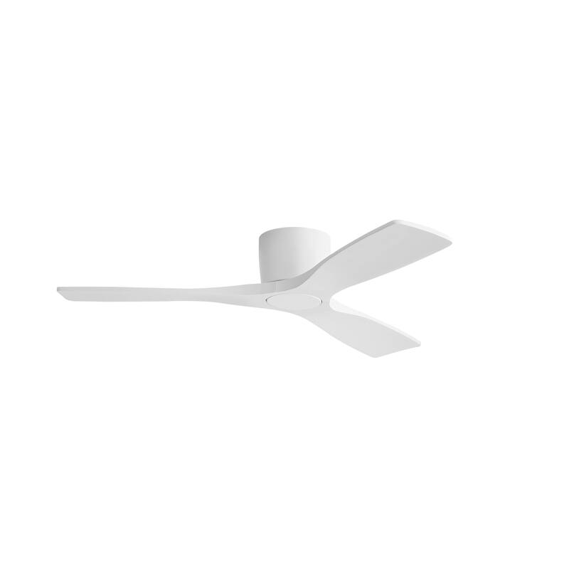 48Inch 3Blade Dc Motor Indoor Flush Mount Ceiling Fan With Remote