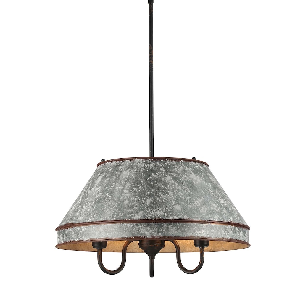 Golden Lighting 0877-3P Jasper 3 Light 21" Wide Pendant
