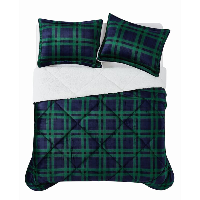 Truly Soft Cuddle Warmth 3-piece Comforter Set