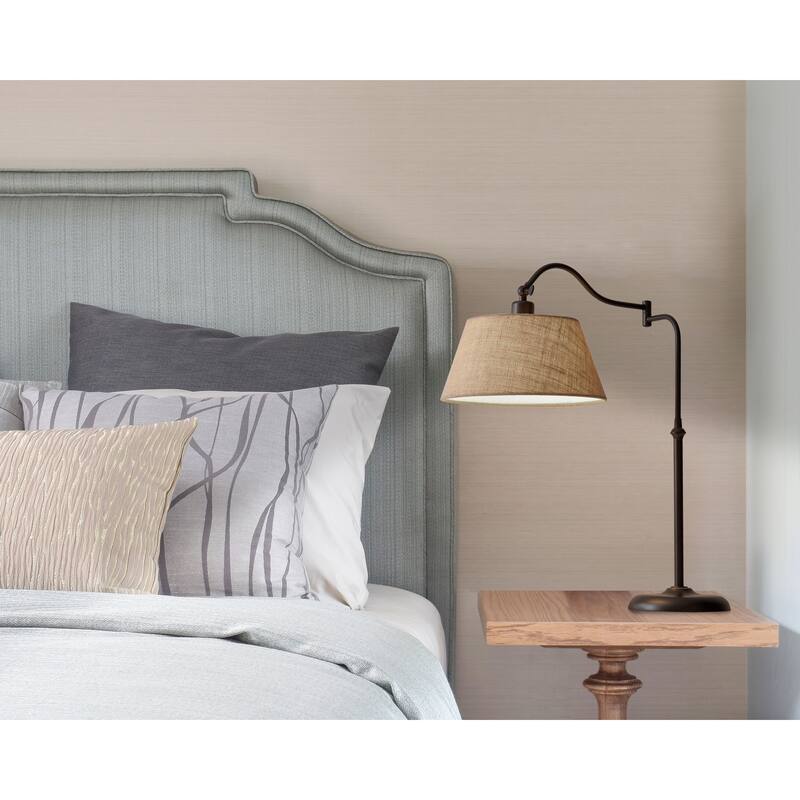 Adesso Antique Bronze Rodeo Table Lamp