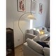 preview thumbnail 5 of 11, 63 Inches Arched Floor Lamp for Bedrooms and Living Rooms