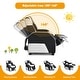 preview thumbnail 20 of 47, Gymax Gaming Recliner Sofa PU Leather Armchair for Kids Youth w/