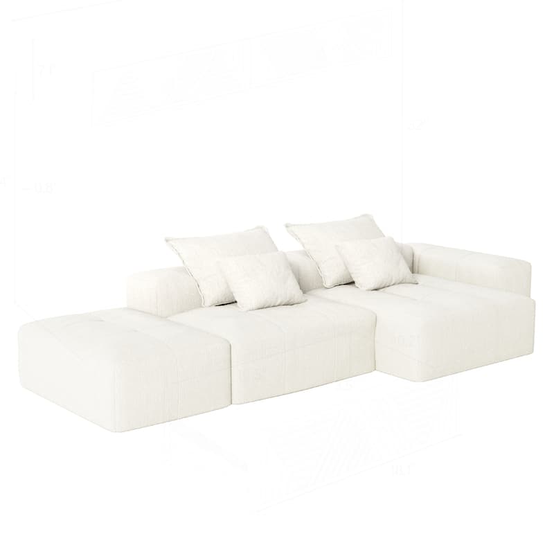 Comfortable Oversized Sectional Sofa with Multiple Functions and Stylish Design