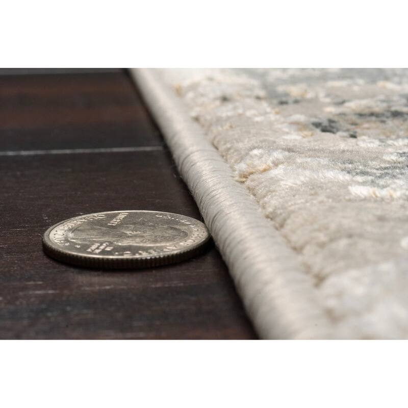 Dynamic Rugs Quartz Traditional Area Rug