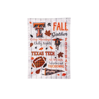 Texas Tech University, Moire Flag, Garden, Fall Seasonal