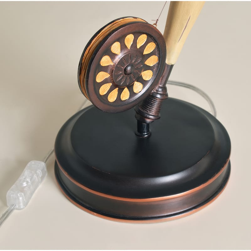 Kenroy Home Fly Rod Table Lamp - Oil Rubbed Bronze