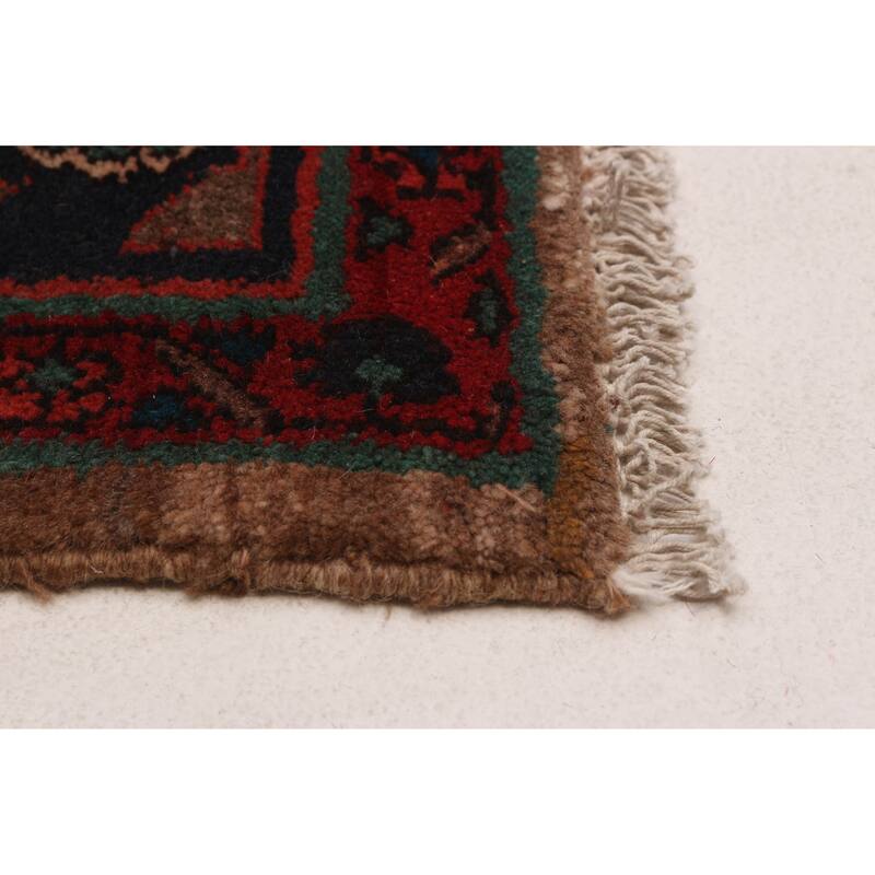 ECARPETGALLERY Hand-knotted Andelz Brown Wool Rug - 4'11 x 9'5