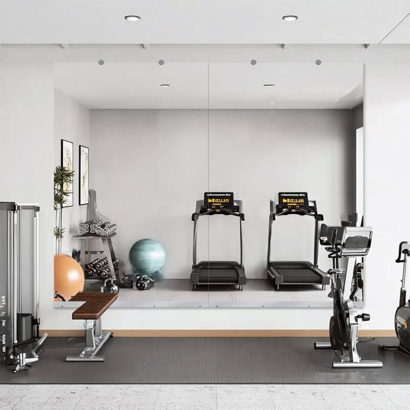 Wall Mirror Home Gym Mirror Dance Studio Mirror Tempered Glass Mirror