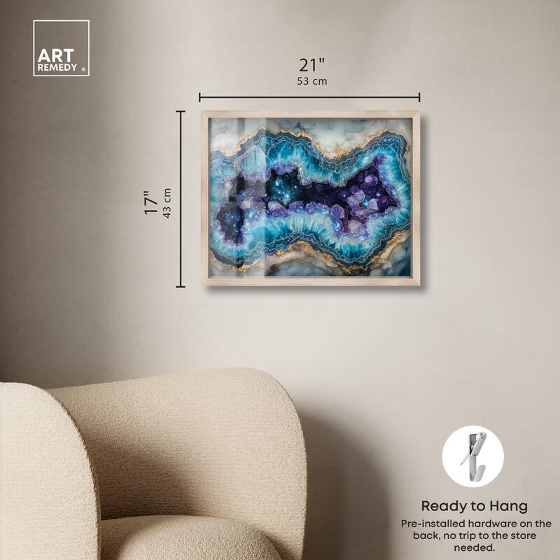 Stellar Shard Core Shadowbox by Art Remedy