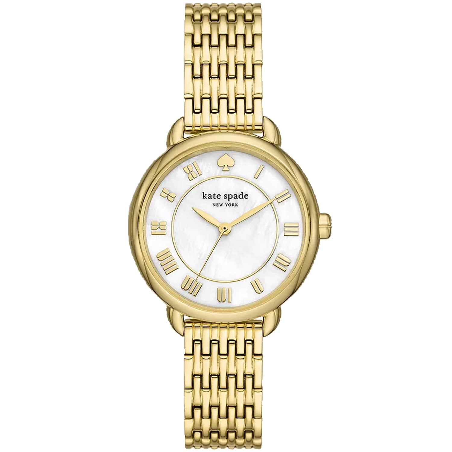 Kate Spade gold and mother of pearl watch Amazon.com: Kate Spade New York Women main image 2