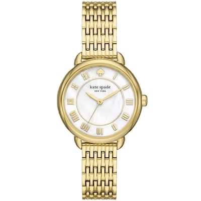 Kate Spade Women's Lily Avenue Mother of Pearl Dial Watch - KSW1823 - Mother of Pearl - 6 (36)