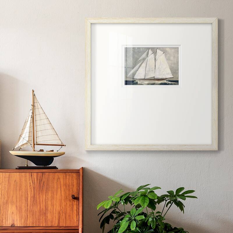 Setting SailPremium Framed Print