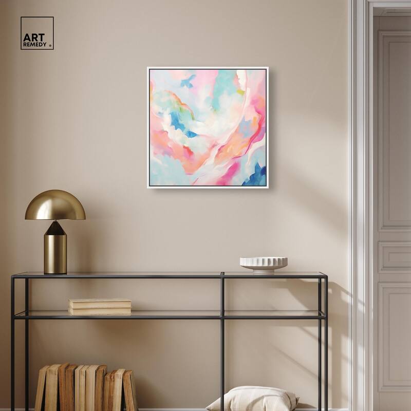 Cotton Candy Clouds I Canvas by Art Remedy