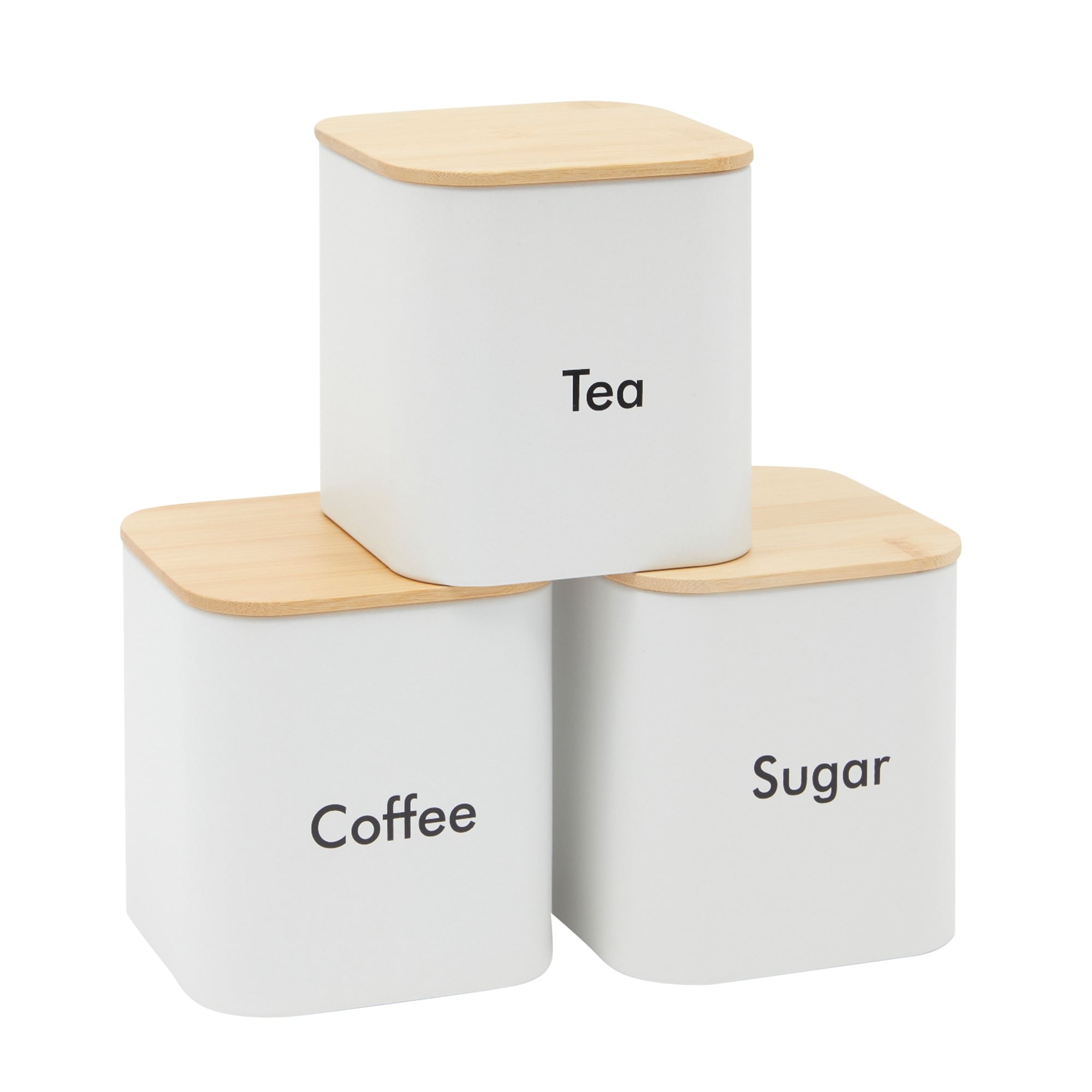 Stainless Steel Tea Sugar Container Set, For Kitchen