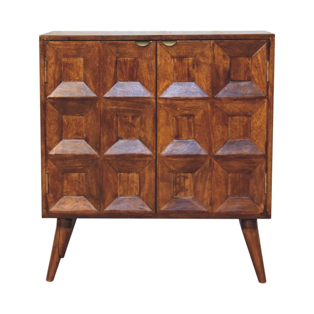 Artisan Furniture Solid Wood Quad Cabinet - N/A