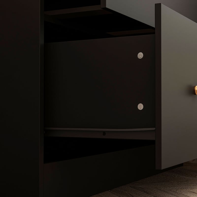 Wardrobe Closet Armoire wi/Mirror & Scalable Hanging Rod Space Saving