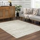 preview thumbnail 26 of 37, Hauteloom Liverpool Living Room, Bedroom Area Rug - Contemporary - Off White,Medium Gray,Light Gray - 9'2" x 12'