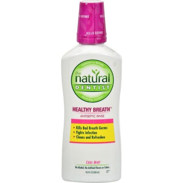 Natural Dentist Antiseptic Rinse Cool Mint - 16.9 fl oz