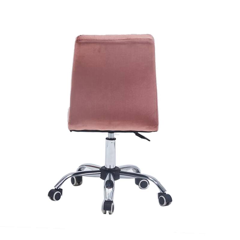Porthos Home Palina Home Office Desk Chair, Velvet, Roller Wheels