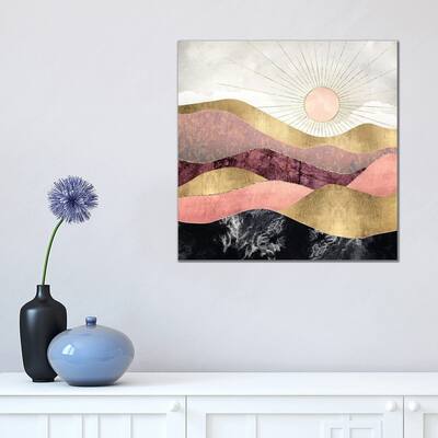 iCanvas "Blush Sun" by SpaceFrog Designs Canvas Print