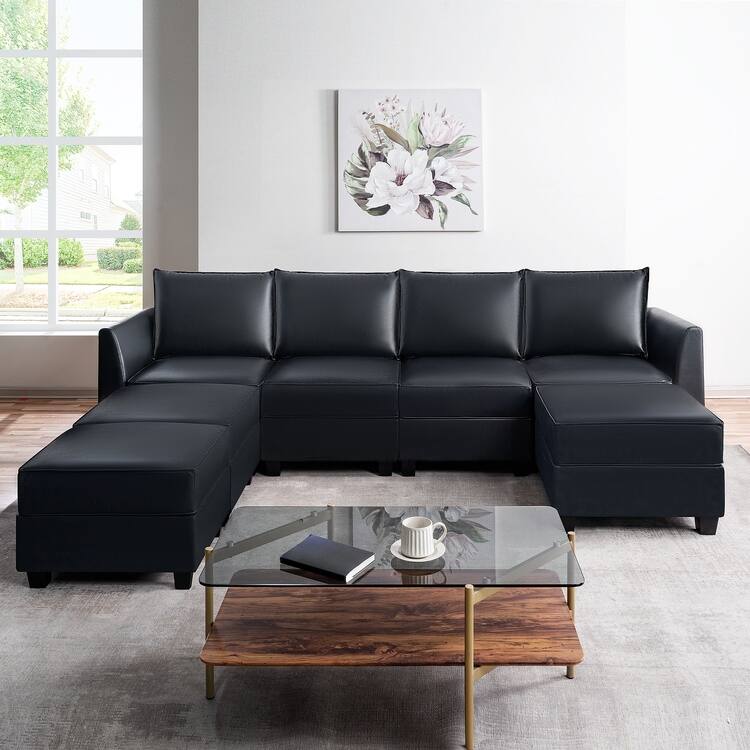 Modern Modular DIY Collection - Sturdy Wooden Frame - Versatile & Stylish Furniture for Living Room Bedroom