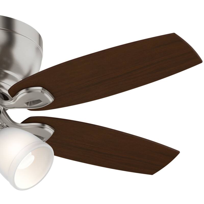 Casablanca 44" Durant Low Profile Ceiling Fan with LED Light Kit and Pull Chain