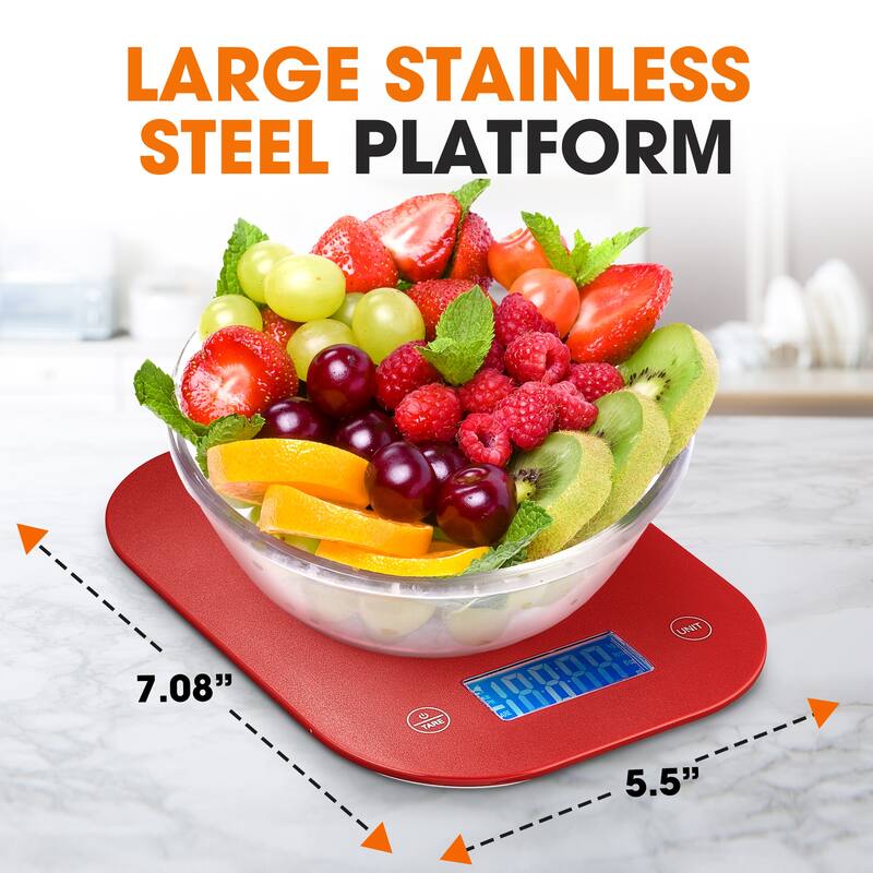 Cheer Collection Premium Digital Food Scale
