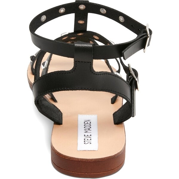 steve madden studded flat sandals