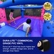 preview thumbnail 2 of 12, JumpOrange Dream Girl Commercial Grade Inflatable Bounce House Water Slide with Splash Pool for Kids (with Air Blower)