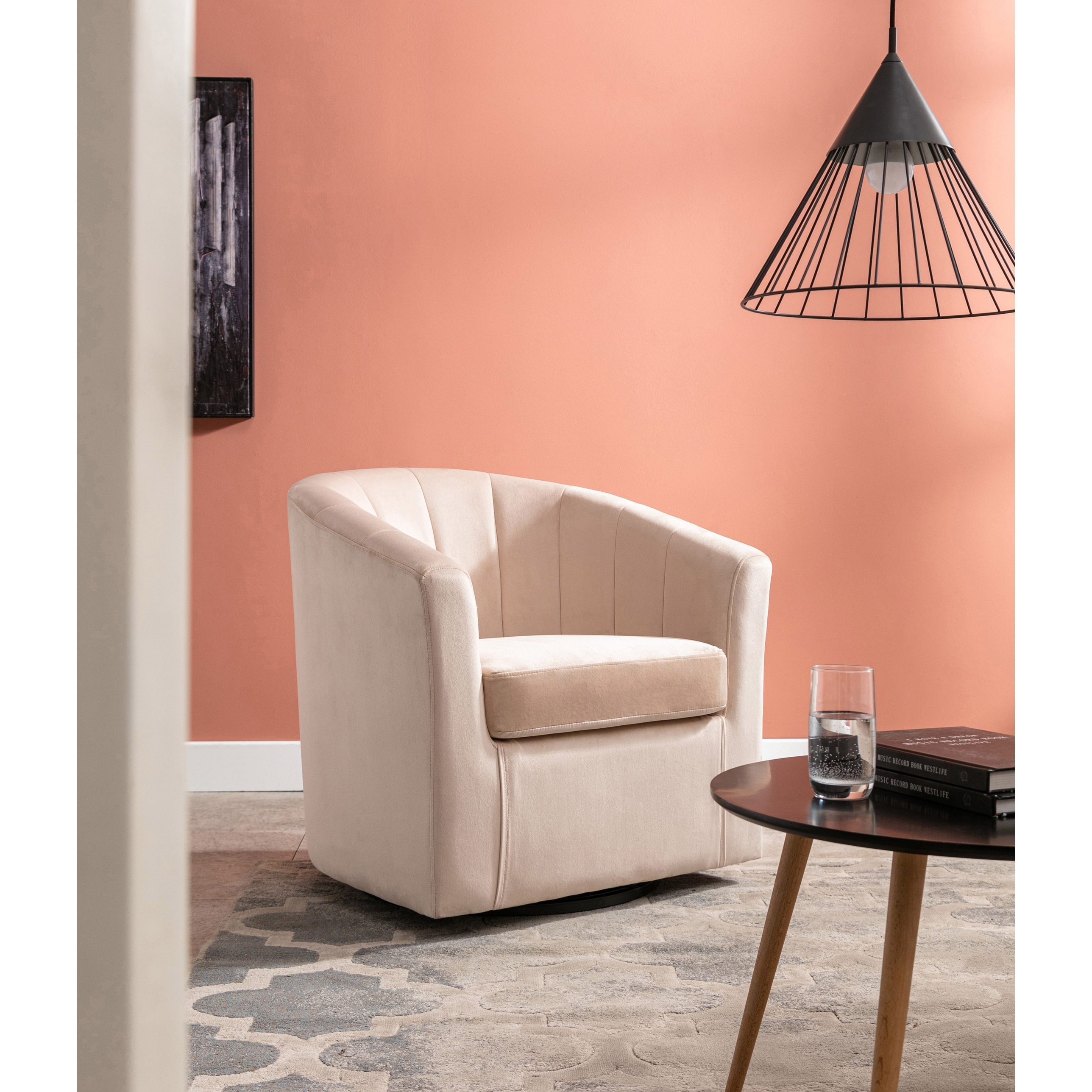 Carson swivel shop club chair