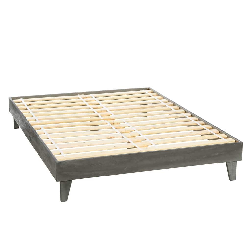 Wood Platform Bed
