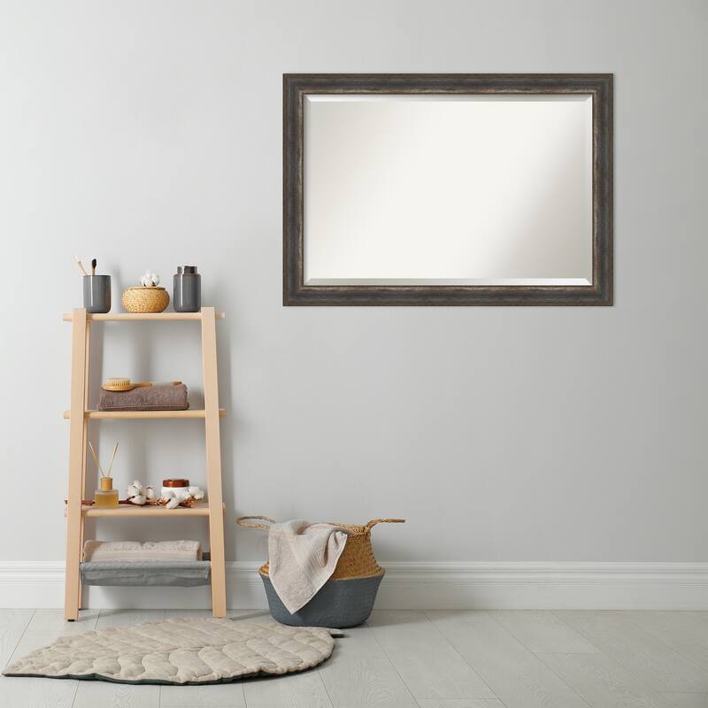 Beveled Bathroom Wall Mirror - Alta Frame