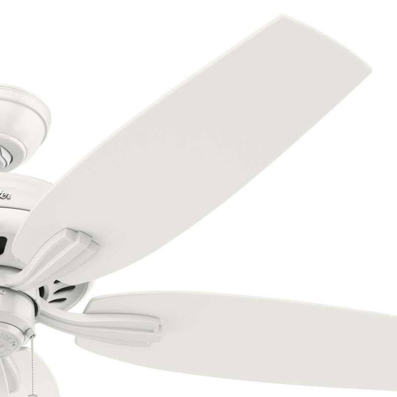 Hunter 52" Newsome Ceiling Fan with Pull Chain - Traditional - Casual