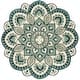 preview thumbnail 18 of 17, SAFAVIEH Handmade Novelty Urtza Ornate Flower Wool Rug