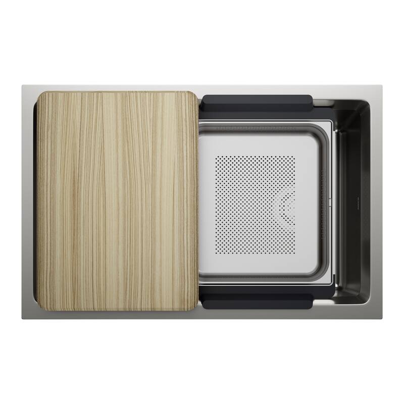 Blanco 443299 Inteos 30" Undermount Single Basin Stainless Steel - Stainless Steel