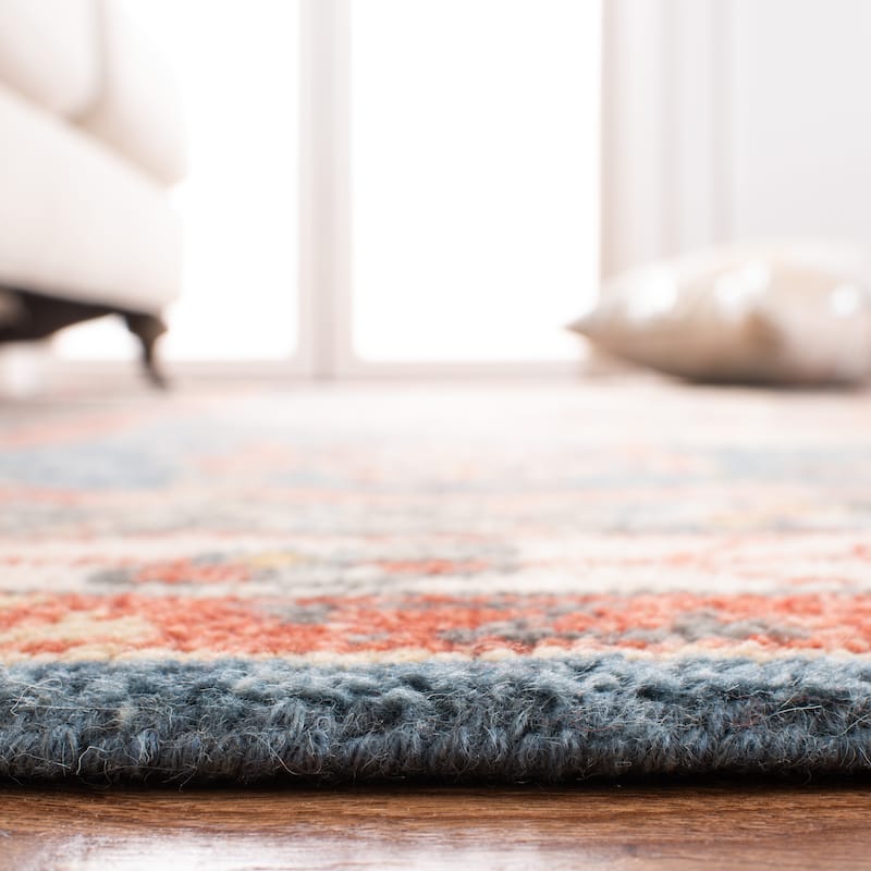 SAFAVIEH Handmade Samarkand Shavonne Traditional Oriental Wool Rug