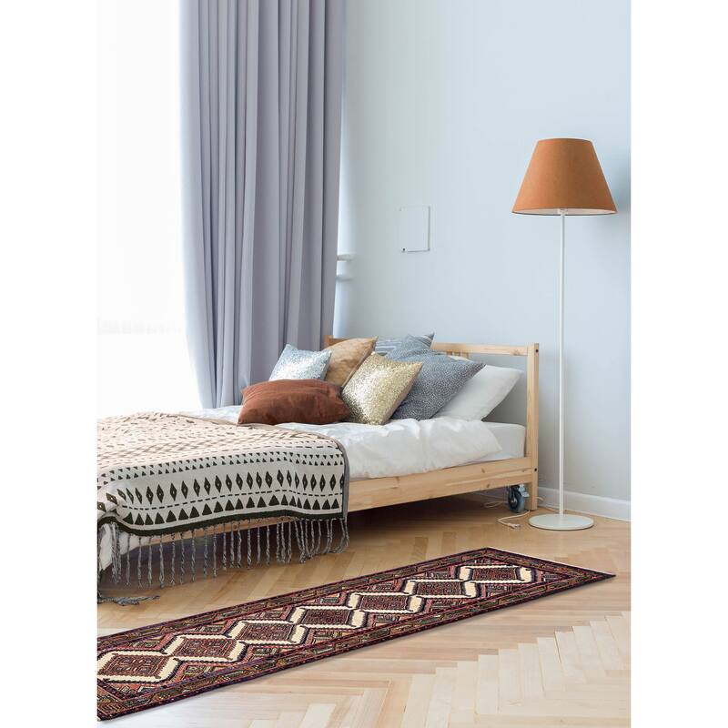 ECARPETGALLERY Hand-knotted Konya Anatolian Cream Wool Rug - 2'6 x 9'7