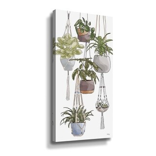Indoor Hanging Plants Gallery Wrapped Canvas - Bed Bath & Beyond - 33945966
