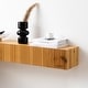 preview thumbnail 5 of 7, Rustic Fireplace Shelf Mantel Floating Shelf