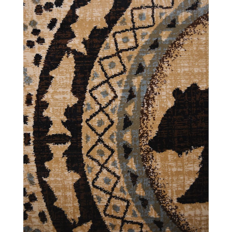 Mayberry Rugs Asheville Lodge Bear Area Rug