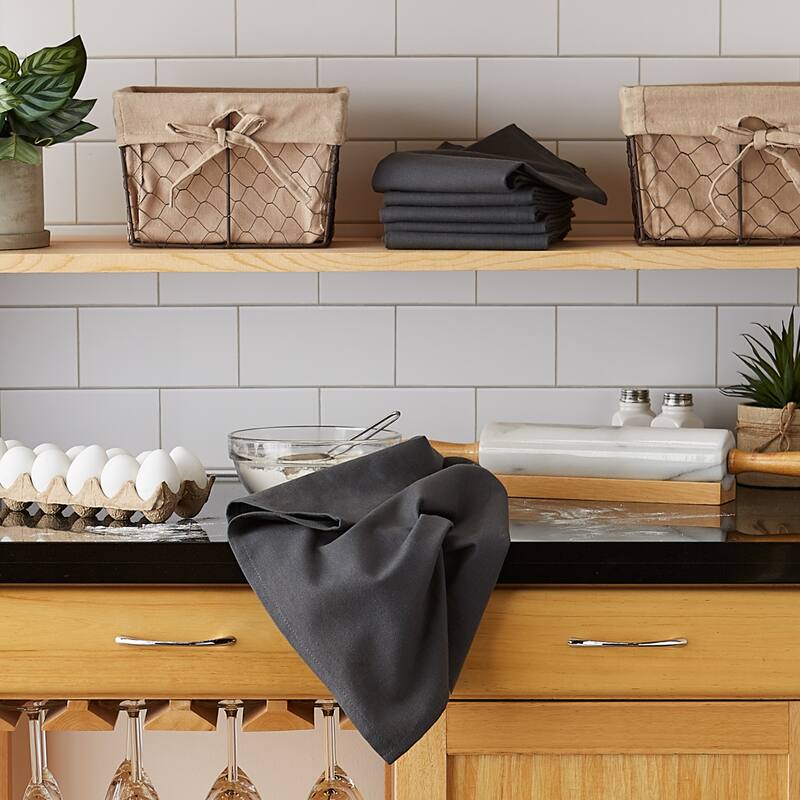 DII Flat Woven Dishtowels