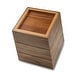 preview thumbnail 3 of 6, Teak Waste Basket