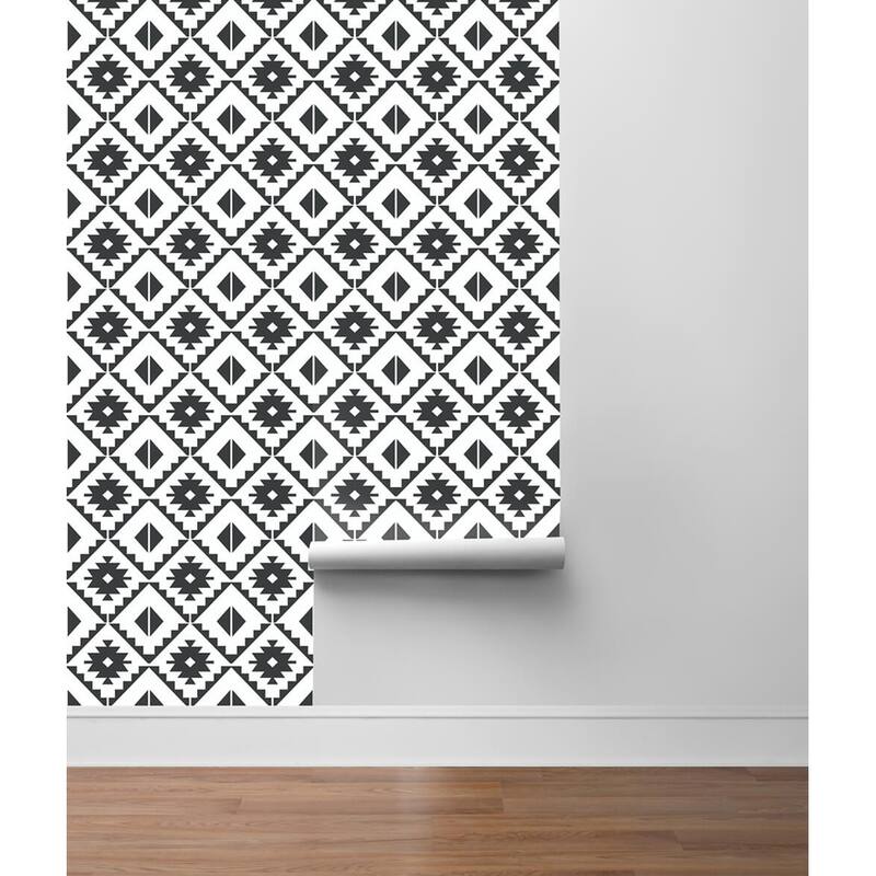 NextWall Southwest Tile Peel and Stick Wallpaper