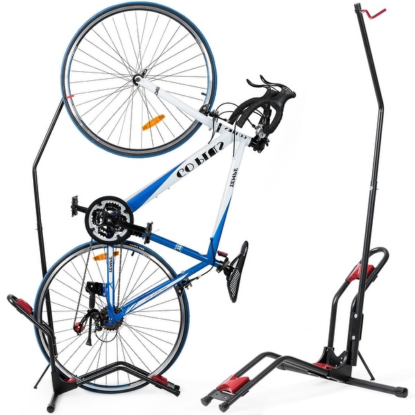 Vertical bike rack floor stand deals