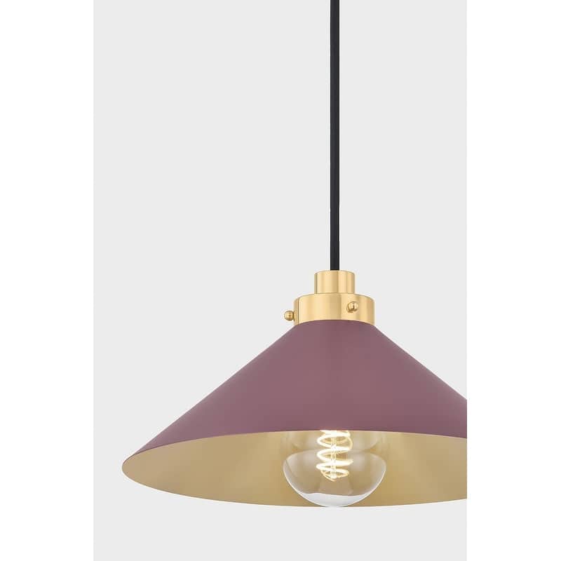 Hudson Valley Lighting MDS1401 Clivedon 12" Wide Pendant