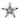18" x 18" Star Shaped Hooked Pillow