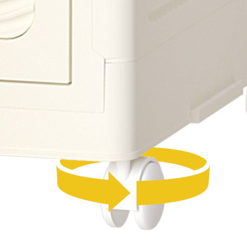 Anmytek Portable Wardrobe White Storage Cabinet with 4 Cubes & Hanging Rod,10 pcs hangers for Bedroom