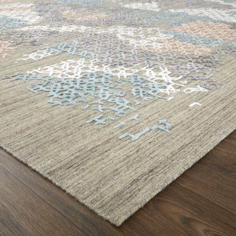 Xunuy Distressed Abstract Modern Woven Durable Area Rug By HomeRoots - 66
